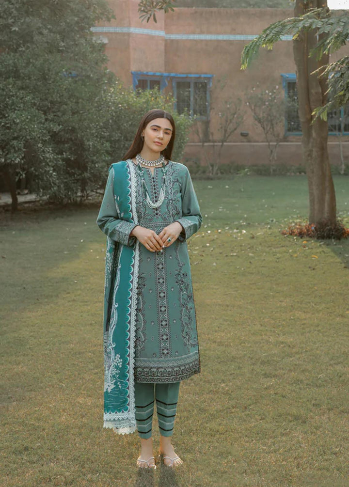 Meeras by Florent Embroidered Khaddar Suits Unstitched 3 Piece FL22M FL 7A - Winter Collection