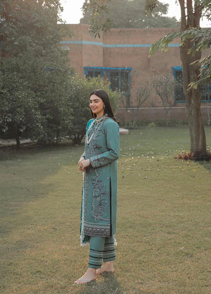 Meeras by Florent Embroidered Khaddar Suits Unstitched 3 Piece FL22M FL 7A - Winter Collection