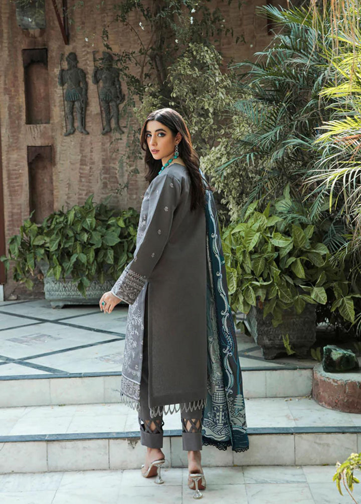 Meeras by Florent Embroidered Khaddar Suits Unstitched 3 Piece FL22M FL 7B - Winter Collection