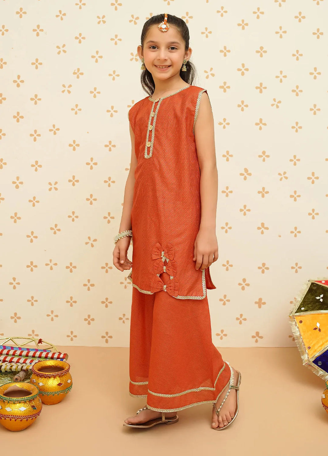 Meethi Eid by Modest Pret Cotton 3 Piece Suit 9130