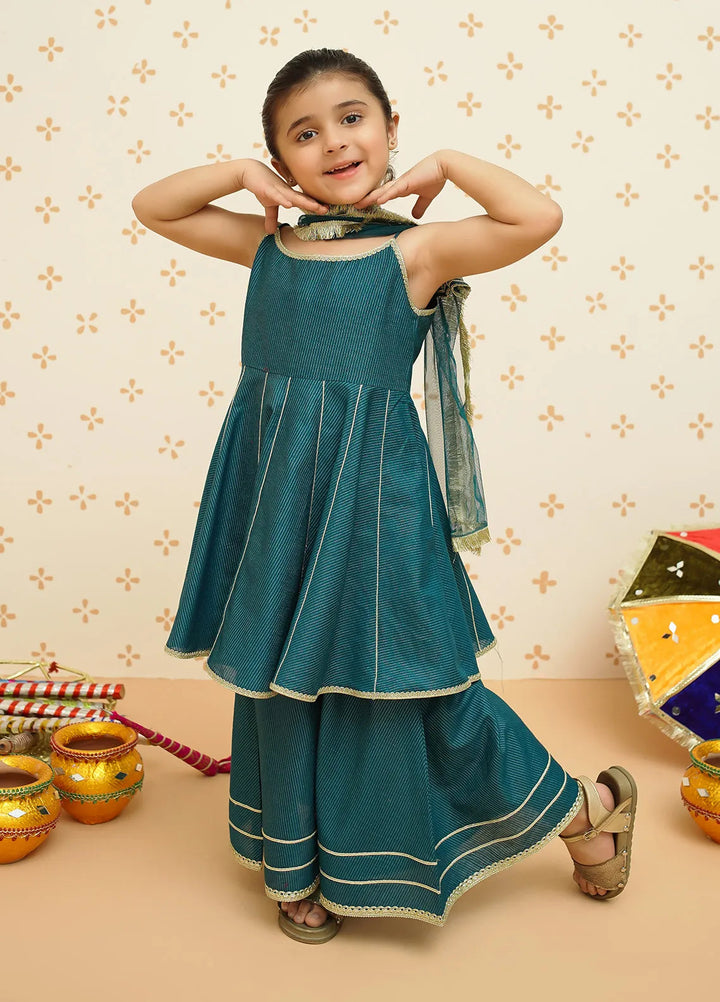 Meethi Eid by Modest Pret Cotton 3 Piece Suit 9190