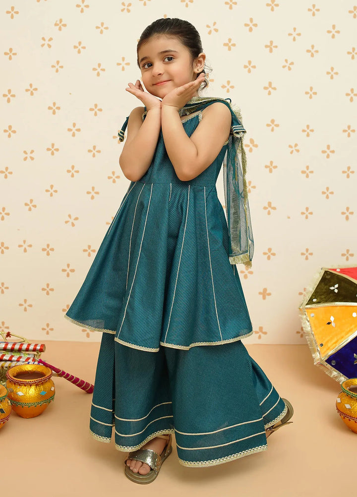 Meethi Eid by Modest Pret Cotton 3 Piece Suit 9190