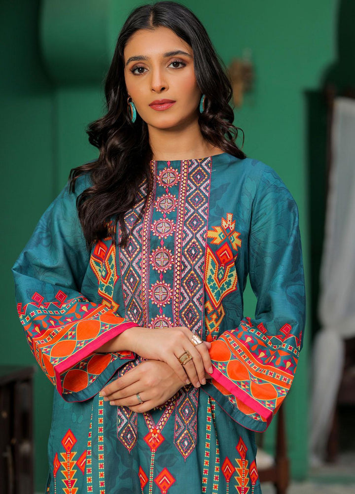 Meethi Si Eid by Kross Kulture Embroidered Lawn  Unstitched Shirt KK22MES E1U-07 - Eid Summer Collection