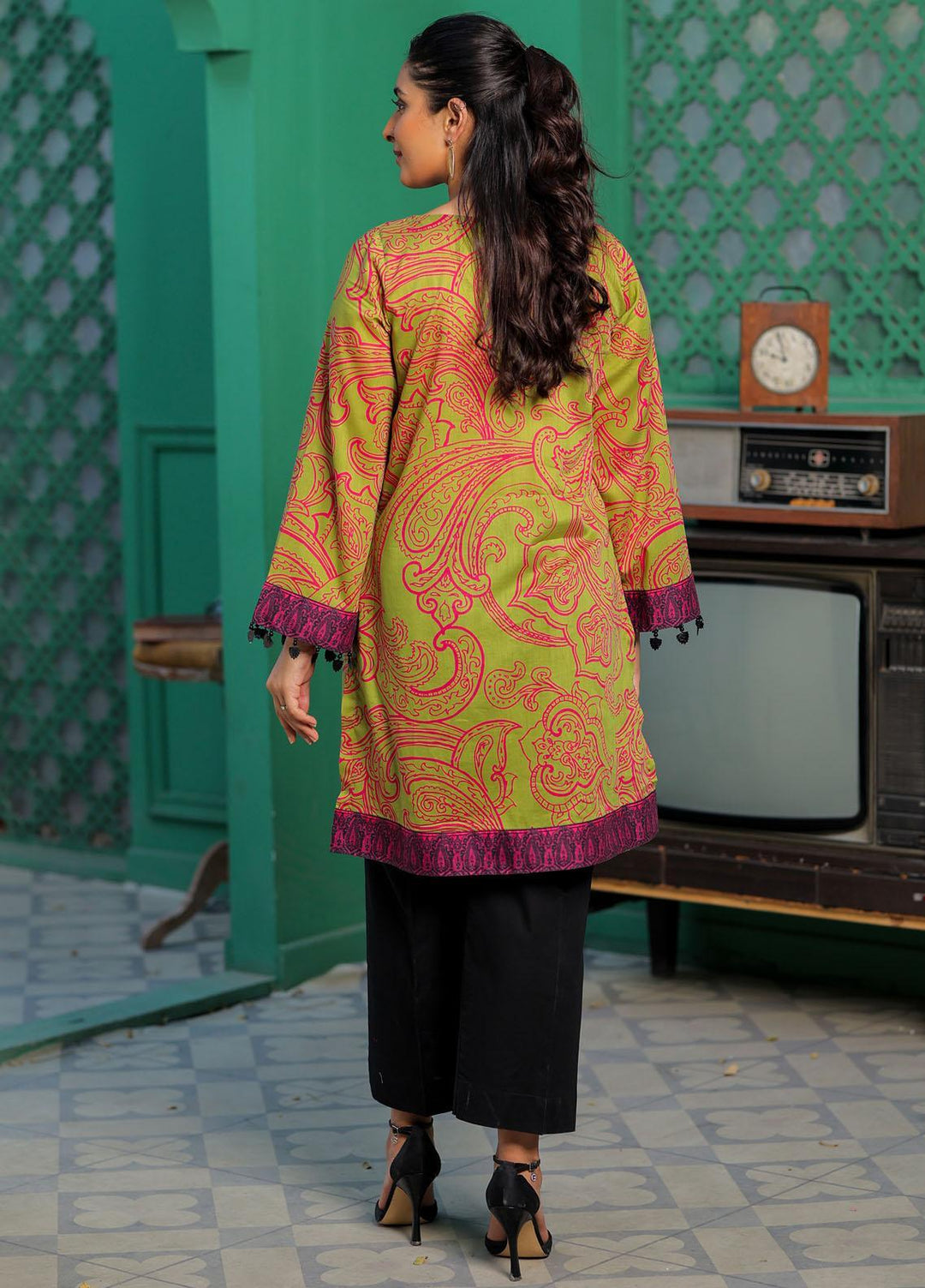 Meethi Si Eid by Kross Kulture Embroidered Lawn  Unstitched Shirt KK22MES E1U-12 - Eid Summer Collection