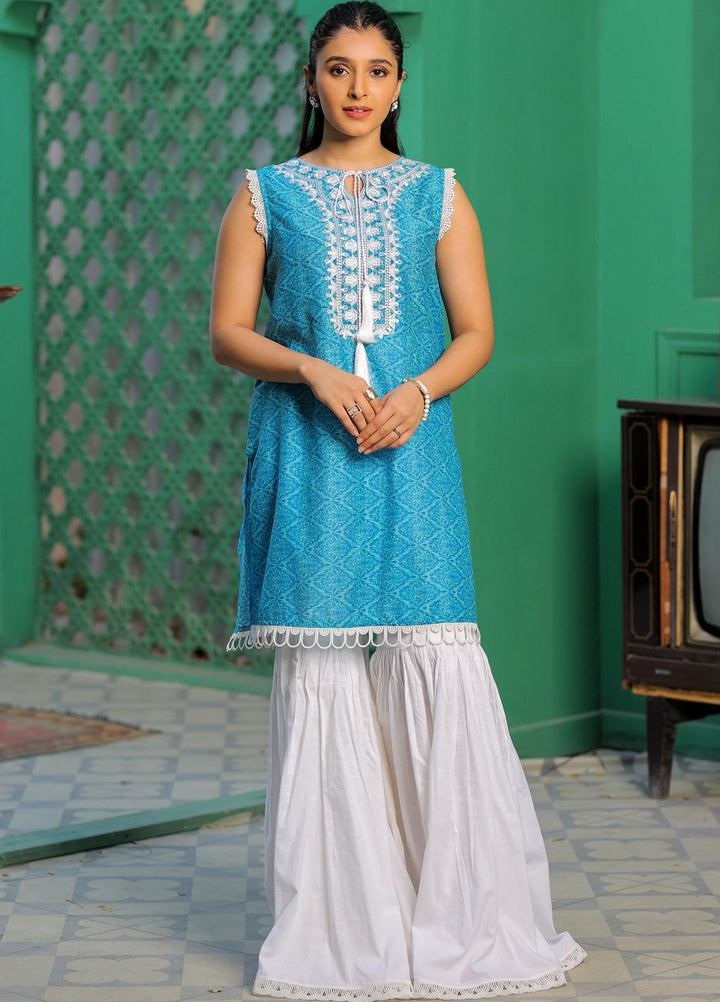 Meethi Si Eid by Kross Kulture Embroidered Lawn  Unstitched Shirt KK22MES E1U-13 - Eid Summer Collection