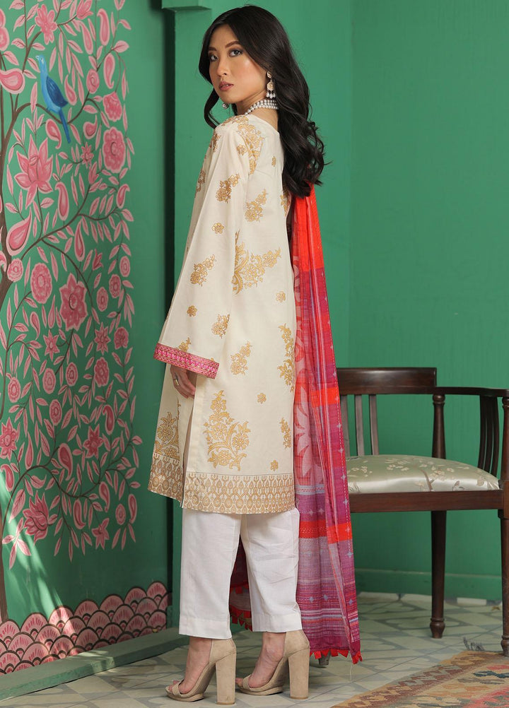 Meethi Si Eid by Kross Kulture Embroidered Lawn Suits Unstitched 3 Piece KK22MES E3U-03 - Eid Summer Collection