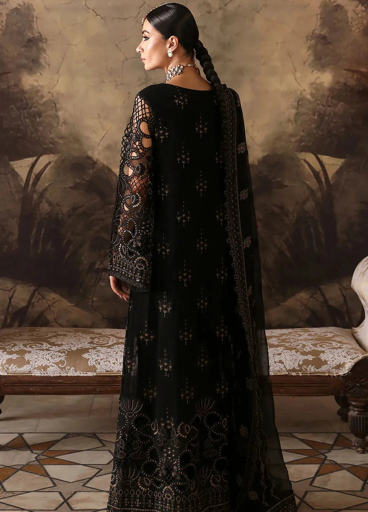 Mehak by Flossie Embroidered Chiffon Suits Unstitched 3 Piece FL24ME FE-806 - Formals Collection