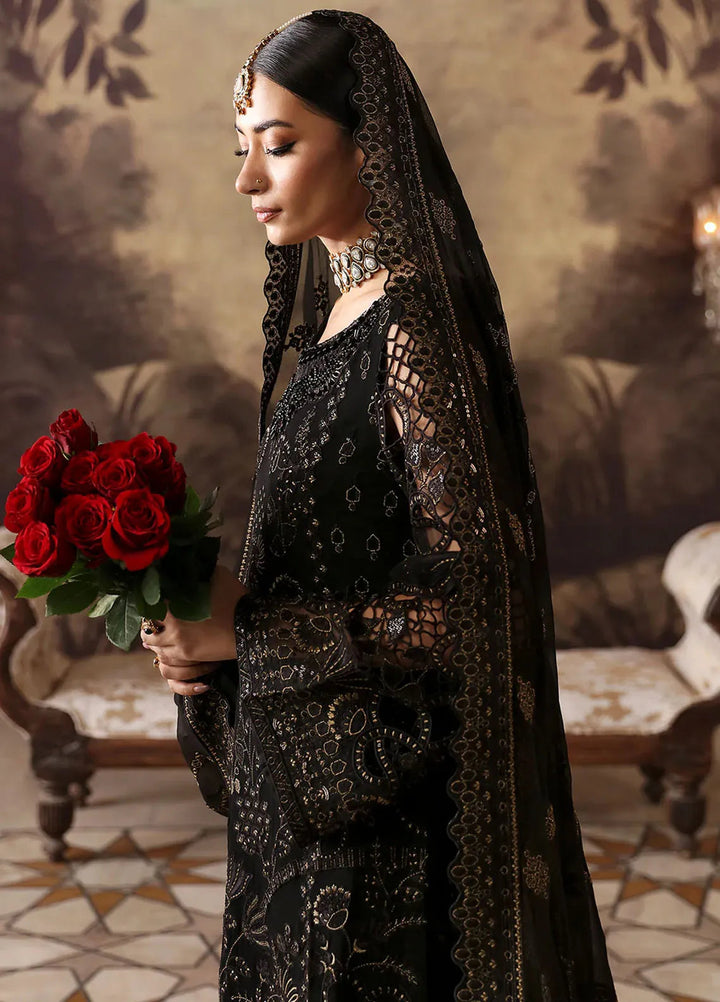 Mehak by Flossie Embroidered Chiffon Suits Unstitched 3 Piece FL24ME FE-806 - Formals Collection