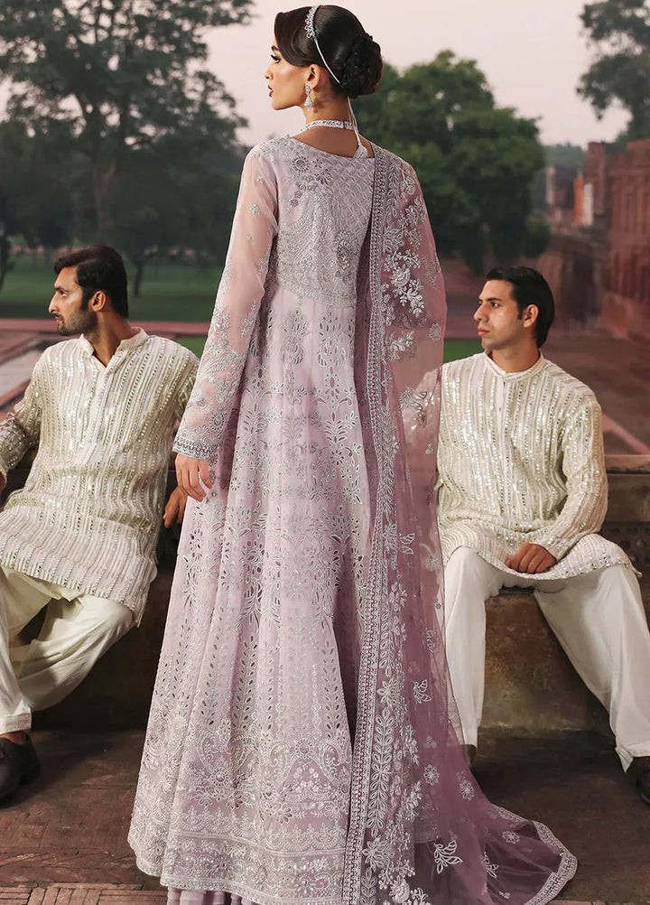 Mehak by Flossie Embroidered Organza Suits Unstitched 3 Piece FL24ME FE-801 - Formals Collection