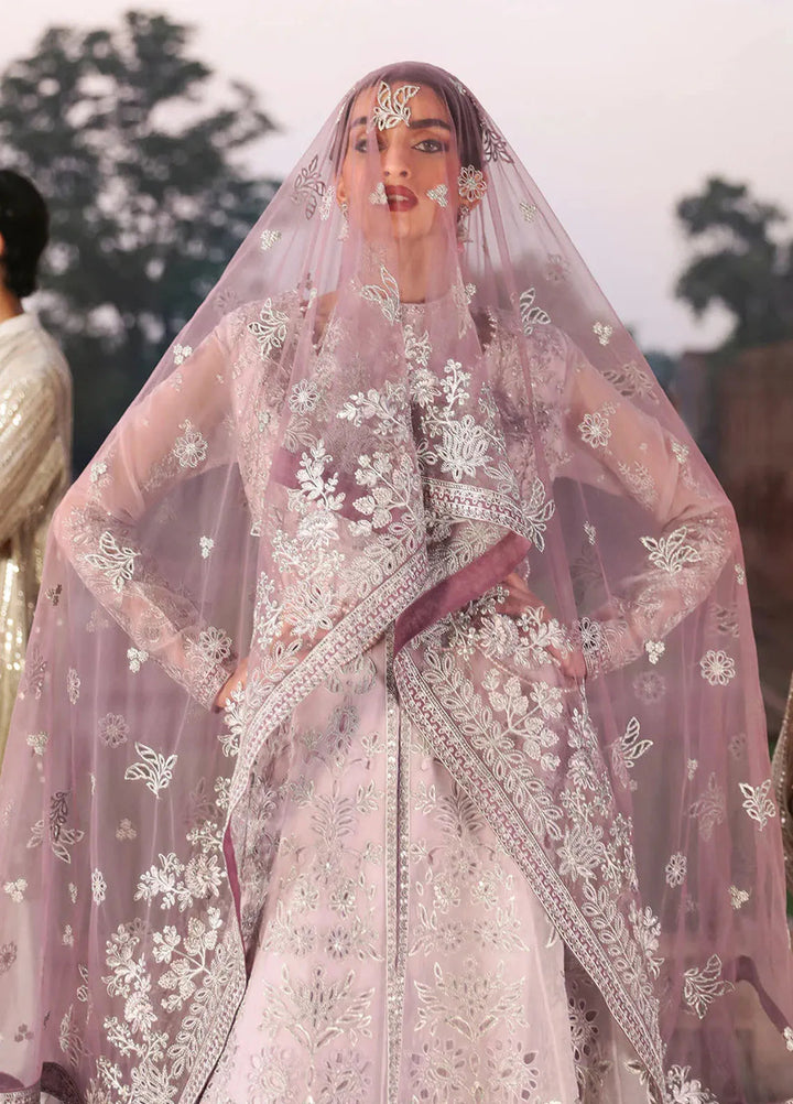 Mehak by Flossie Embroidered Organza Suits Unstitched 3 Piece FL24ME FE-801 - Formals Collection