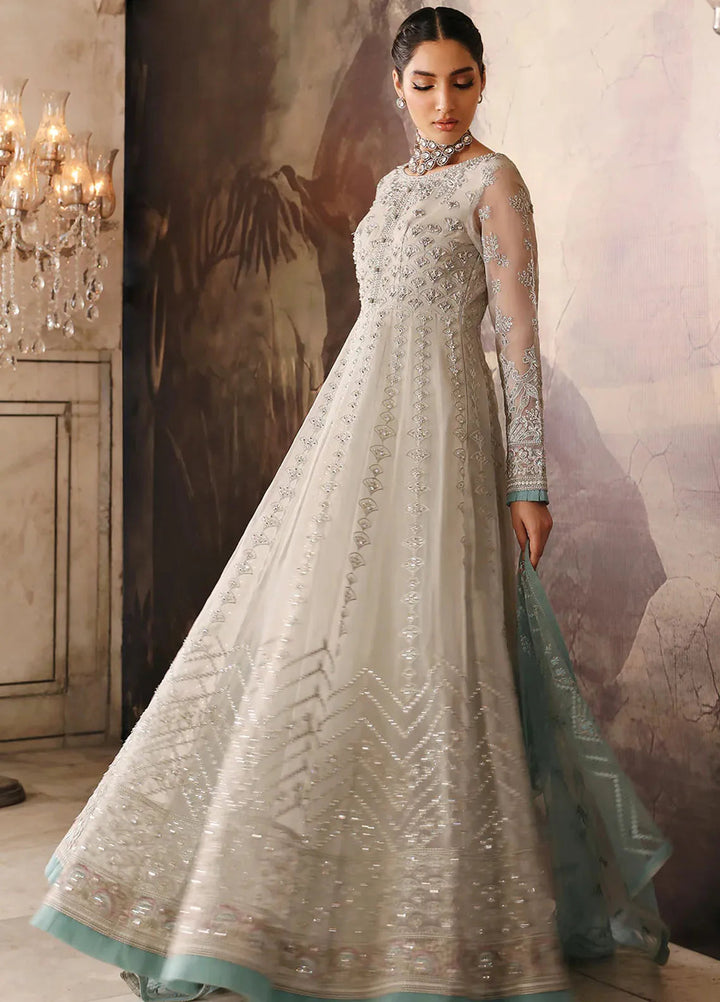 Mehak by Flossie Embroidered Organza Suits Unstitched 3 Piece FL24ME FE-803 - Formals Collection