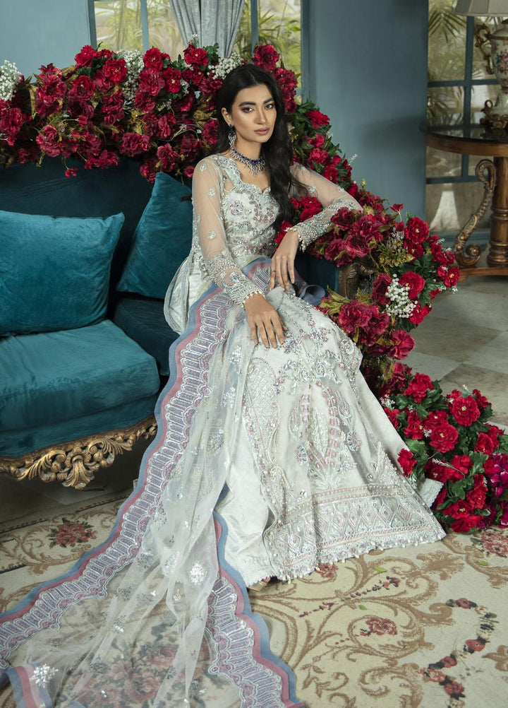 Serene by Mehak Yaqoob Embroidered Net Suits Unstitched 3 Piece MY22SW 01-Ivah - Wedding Collection