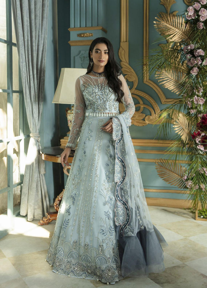 Serene by Mehak Yaqoob Embroidered Net Suits Unstitched 3 Piece MY22SW 04-Davina - Wedding Collection