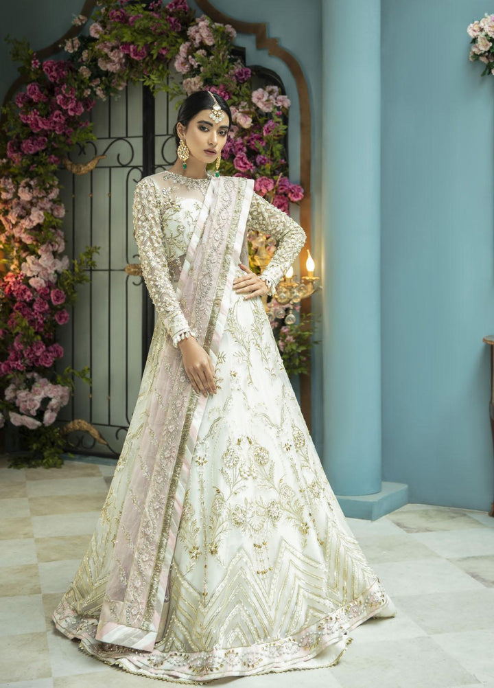Serene by Mehak Yaqoob Embroidered Net Suits Unstitched 3 Piece MY22SW 06-Levana - Wedding Collection