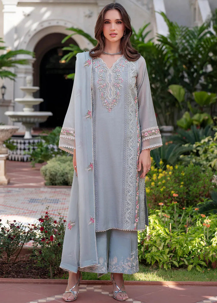 Mehak Yaqoob Pret Embroidered Poly Cotton 3 Piece Suit Nova