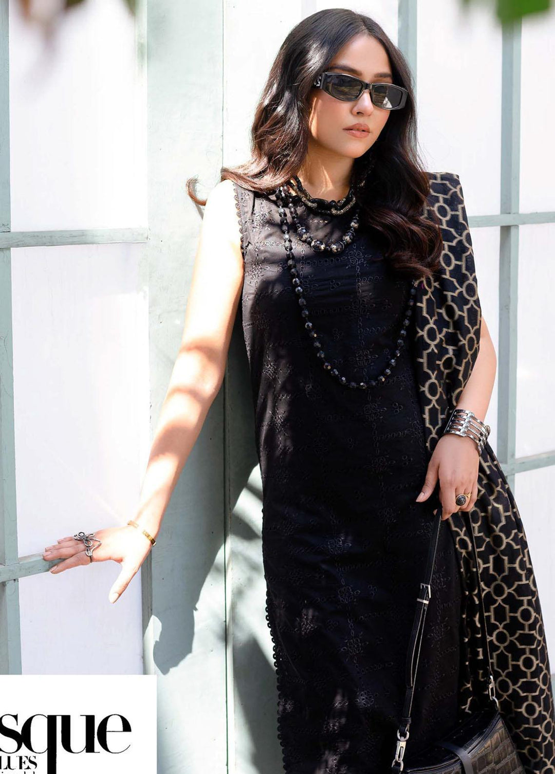 Mehar By Humdum Embroidered Lawn Suits Unstitched 3 Piece HD23ML 02 - Luxury Collection