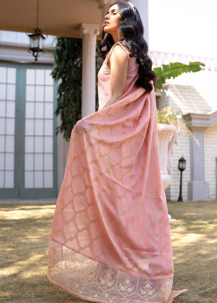 Mehar By Humdum Embroidered Lawn Suits Unstitched 3 Piece HD23ML 04 - Luxury Collection