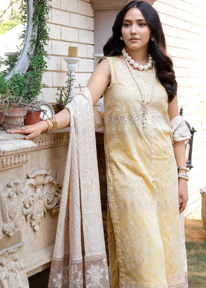 Mehar By Humdum Embroidered Lawn Suits Unstitched 3 Piece HD23ML 05 - Luxury Collection