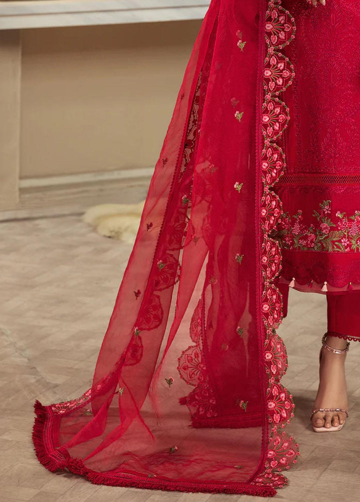 Meher-un-Nissa By Elegance Embroidered Lawn Suits Unstitched 3 Piece ELG233M MN-78 Florence - Luxury Collection