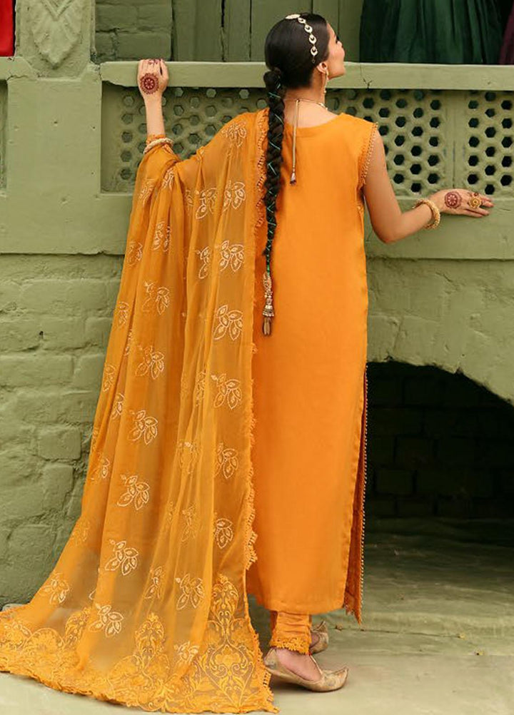 Mehmaan Nawazi By Nureh Embroidered Lawn Suits Unstitched 3 Piece NU23MN NDS-93 - Eid Collection