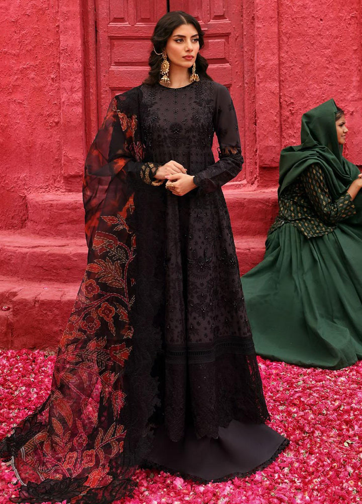 Mehmaan Nawazi By Nureh Embroidered Lawn Suits Unstitched 3 Piece NU23MN NDS-99 - Eid Collection