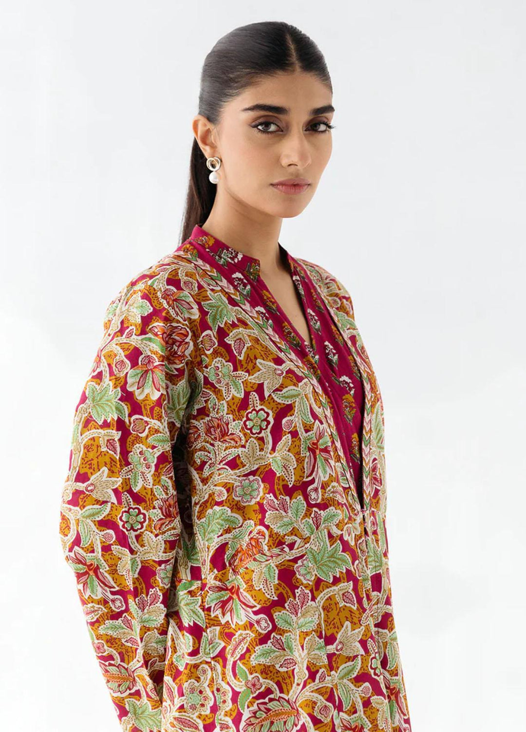 Mehr By Morbagh Printed Cambric Suits Unstitched 2 Piece MRB23MH MB1W23U07 Carnival Magic - Winter Collection