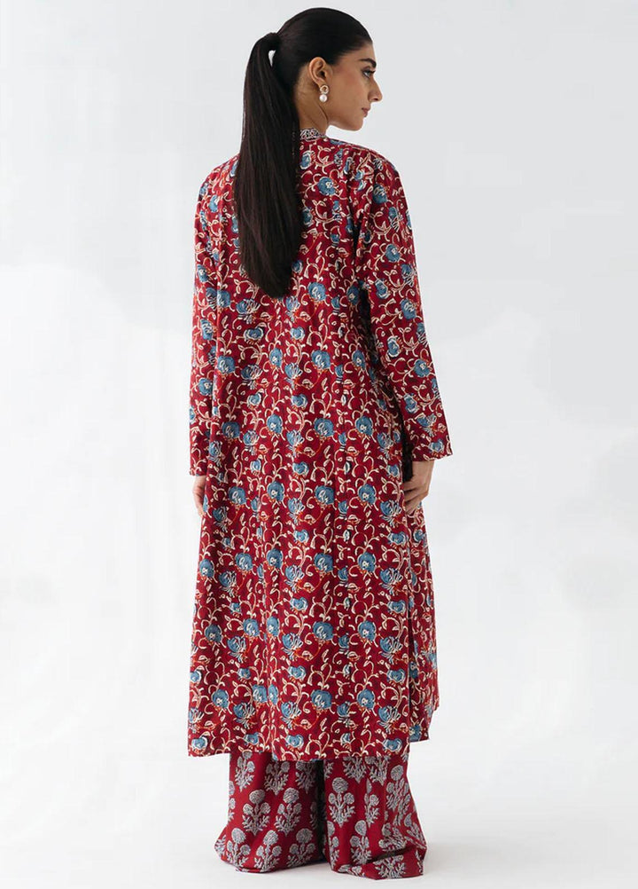 Mehr By Morbagh Printed Cambric Suits Unstitched 2 Piece MRB23MH MB1W23U10 Craft Carousel - Winter Collection