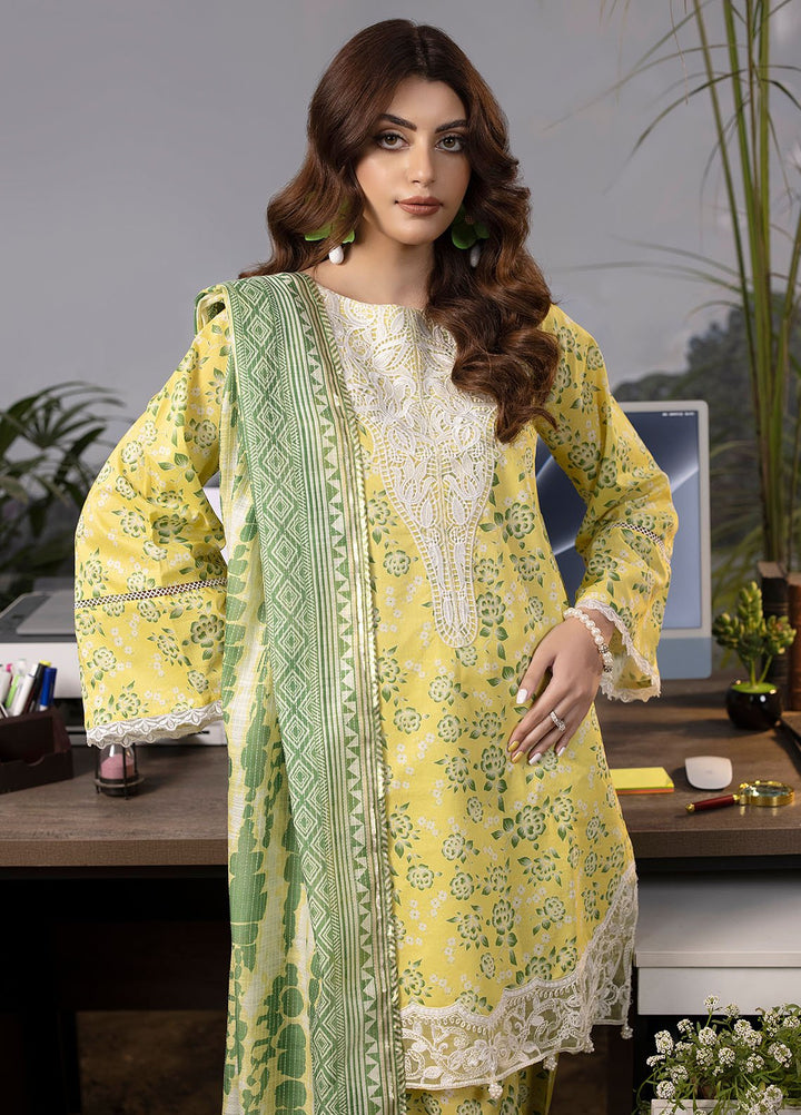 Mehr by Sahane Embroidered Lawn Suits Unstitched 3 Piece SNE24M CT-9012 Radiant Essence - Spring Summer Collection