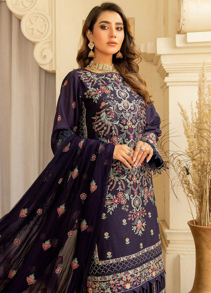 Mehr-E-Mah By Mahnur Embroidered Lawn Suits Unstitched 3 Piece MN23MM D-01 - Summer Collection