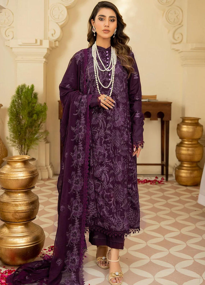 Mehr-E-Mah By Mahnur Embroidered Lawn Suits Unstitched 3 Piece MN23MM D-03 - Summer Collection