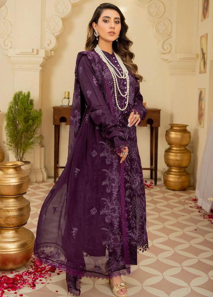 Mehr-E-Mah By Mahnur Embroidered Lawn Suits Unstitched 3 Piece MN23MM D-03 - Summer Collection