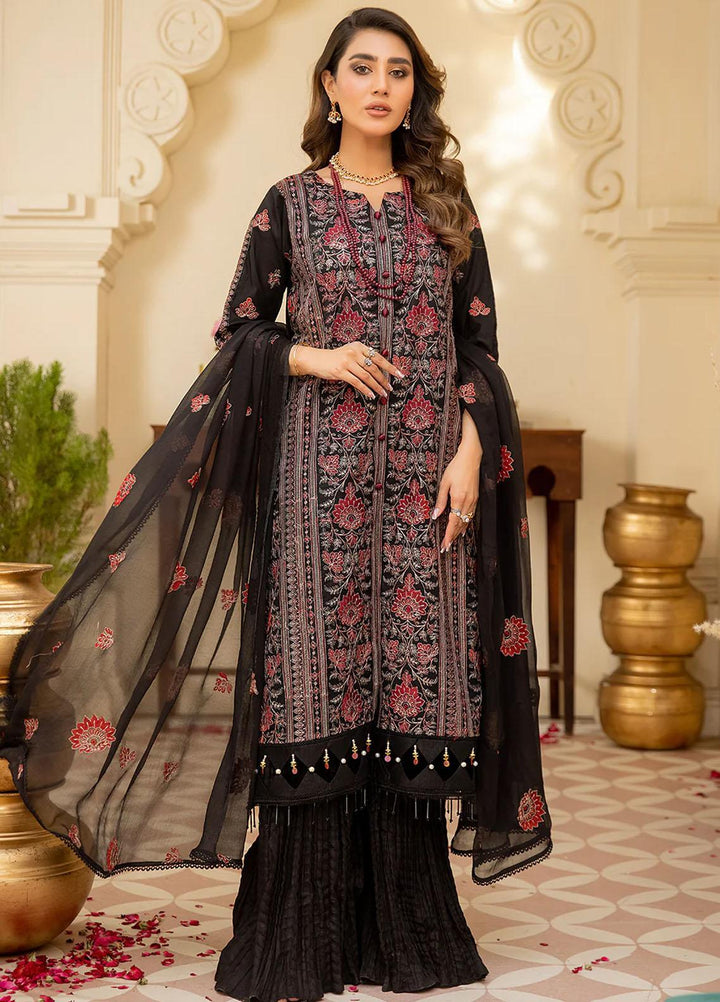 Mehr-E-Mah By Mahnur Embroidered Lawn Suits Unstitched 3 Piece MN23MM D-04 - Summer Collection