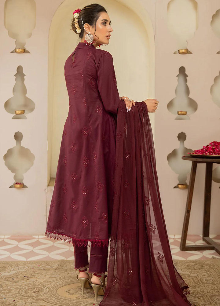 Mehr-E-Mah By Mahnur Embroidered Lawn Suits Unstitched 3 Piece MN23MM D-05 - Summer Collection