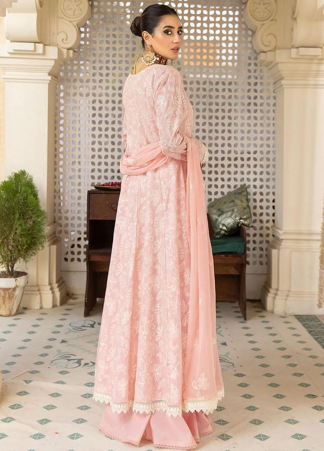 Mehr-E-Mah By Mahnur Embroidered Lawn Suits Unstitched 3 Piece MN23MM D-08 - Summer Collection