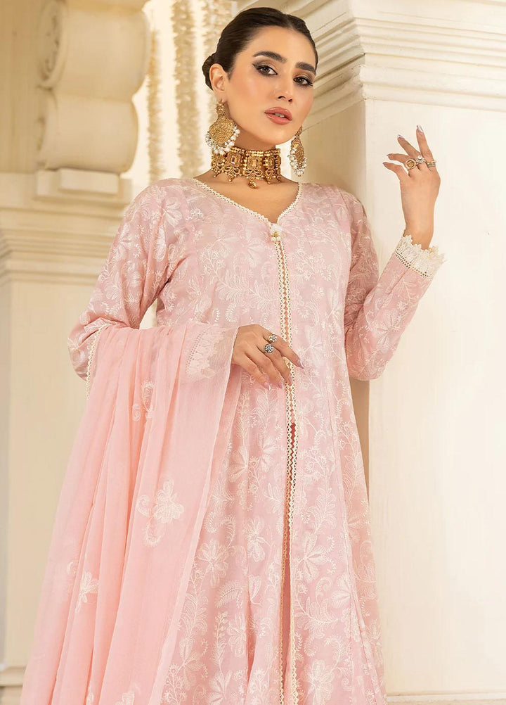 Mehr-E-Mah By Mahnur Embroidered Lawn Suits Unstitched 3 Piece MN23MM D-08 - Summer Collection