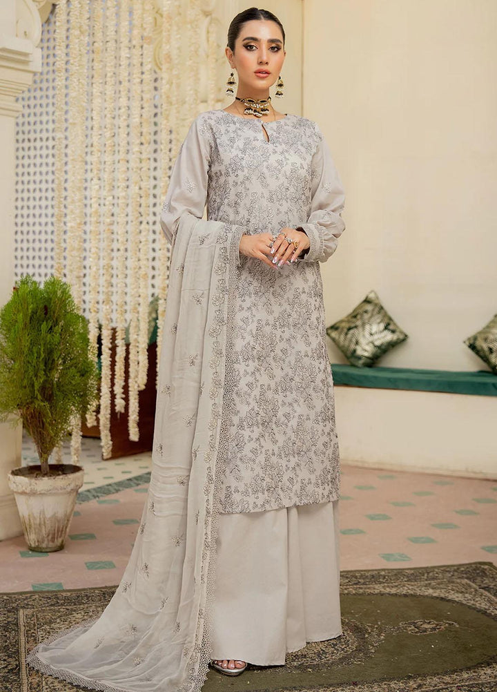 Mehr-E-Mah By Mahnur Embroidered Lawn Suits Unstitched 3 Piece MN23MM D-09 - Summer Collection