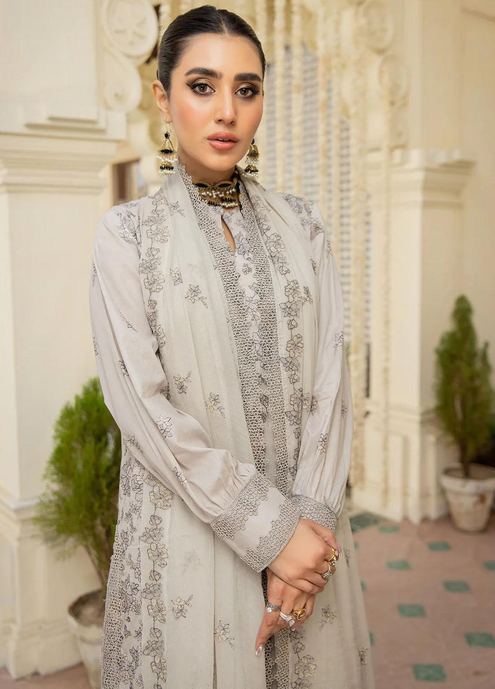 Mehr-E-Mah By Mahnur Embroidered Lawn Suits Unstitched 3 Piece MN23MM D-09 - Summer Collection