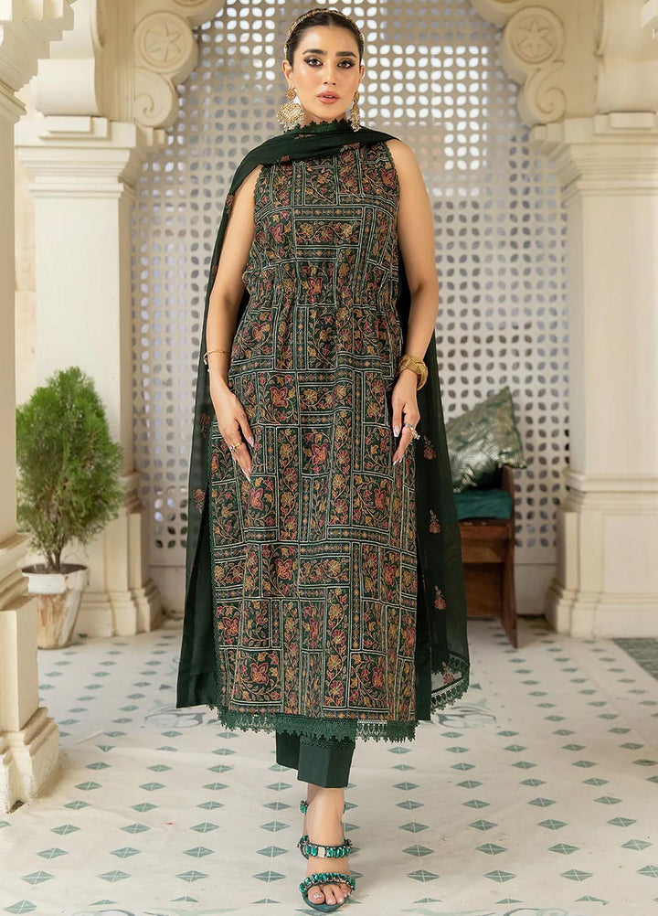 Mehr-E-Mah By Mahnur Embroidered Lawn Suits Unstitched 3 Piece MN23MM D-10 - Summer Collection