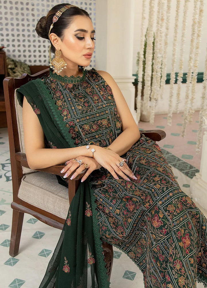 Mehr-E-Mah By Mahnur Embroidered Lawn Suits Unstitched 3 Piece MN23MM D-10 - Summer Collection