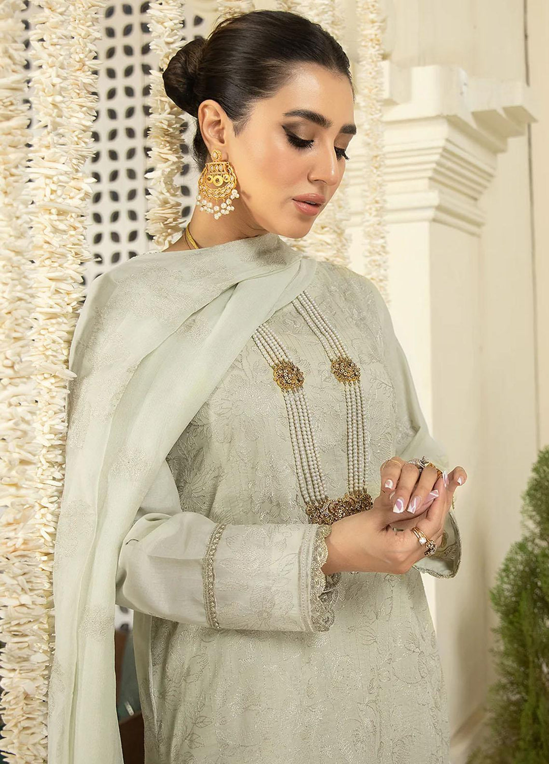Mehr-E-Mah By Mahnur Embroidered Lawn Suits Unstitched 3 Piece MN23MM D-12 - Summer Collection