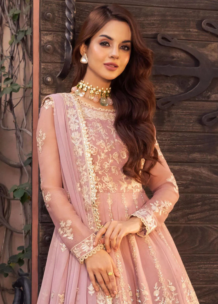 Mehr-o-Maah by Asim Jofa Embroidered Unstitched Suit 3 Piece AJ23MM AJM-19 - Luxury Festive Collection