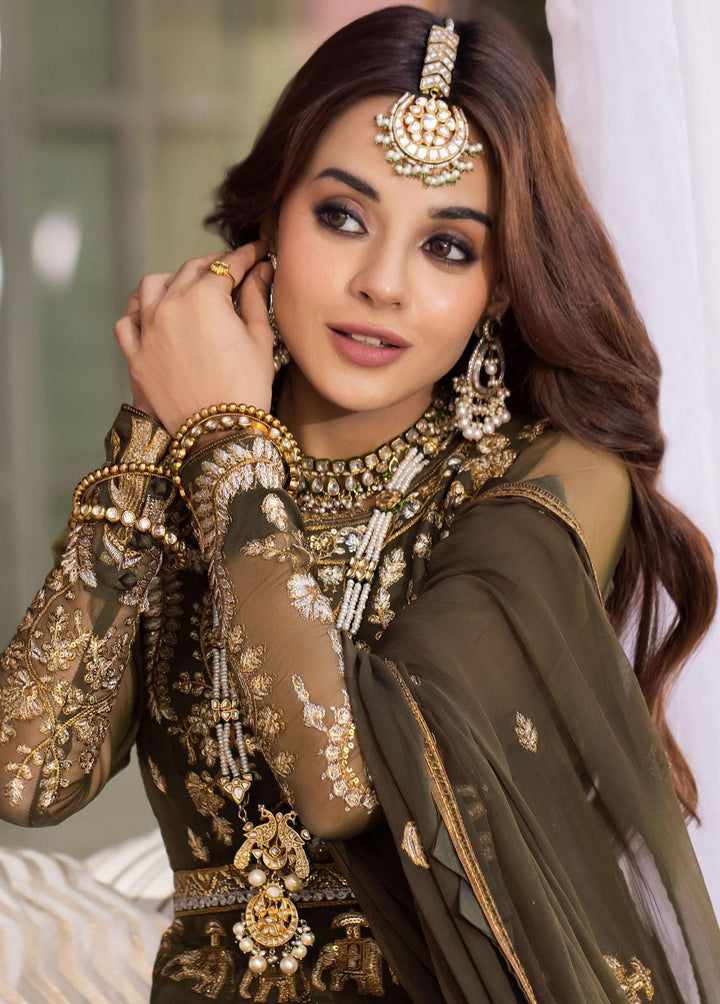 Mehr-o-Maah by Asim Jofa Embroidered Suits Unstitched 3 Piece AJ23MM AJM-03 - Luxury Festive Collection