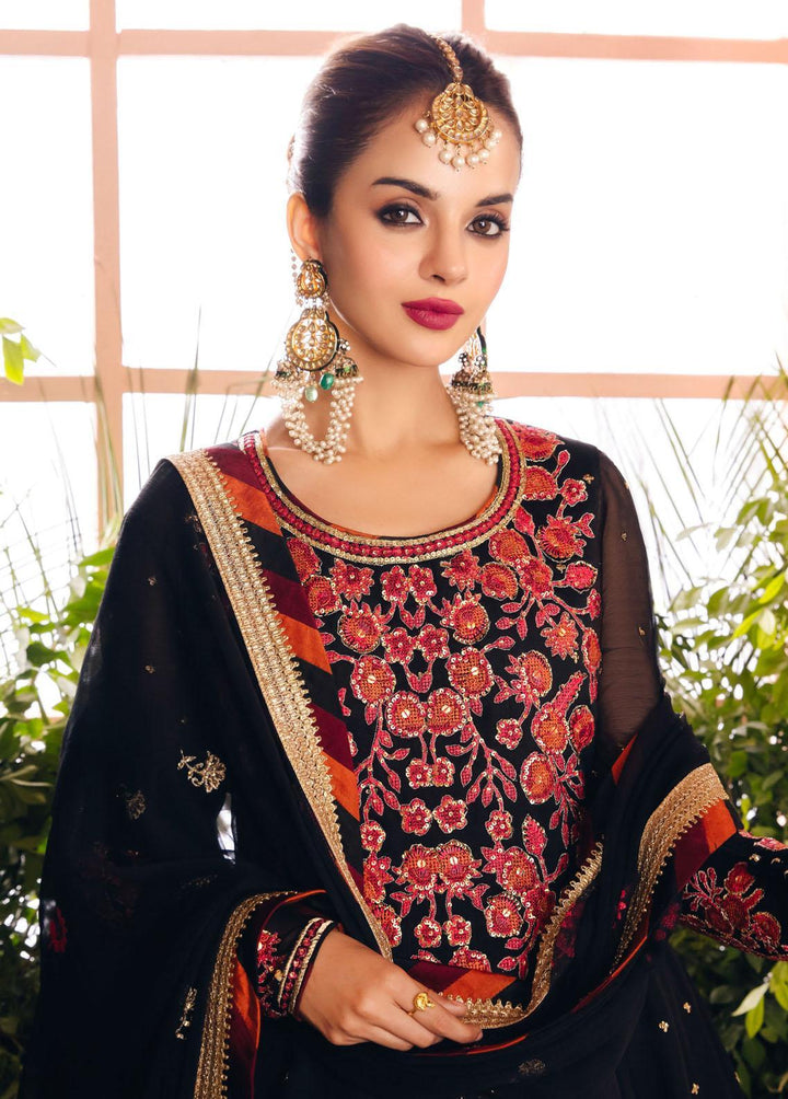 Mehr-o-Maah by Asim Jofa Embroidered Suits Unstitched 3 Piece AJ23MM AJM-13 - Luxury Festive Collection