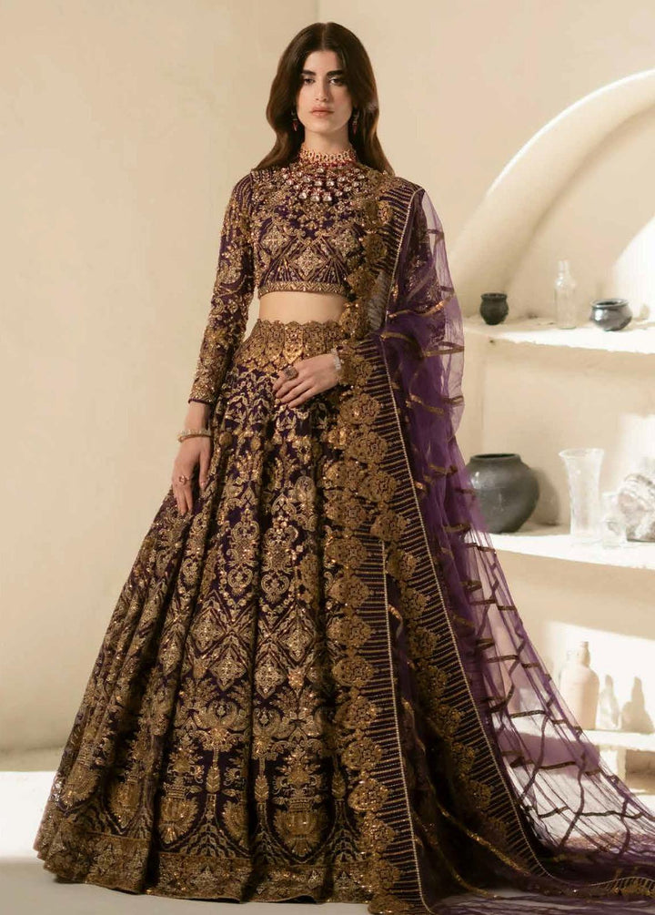 Mehr O Maah By Maryum N Maria Embroidered Organza Suits Unstitched 3 Piece MNM24MM MW23-538 Nour - Luxury Collection