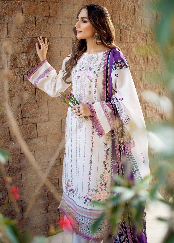 Mehr O Mah By Bin Ilyas Embroidered Lawn Suits Unstitched 3 Piece BI23MM 1811-B - Summer Collection