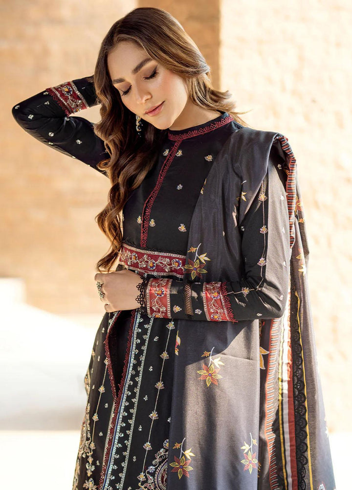 Mehr O Mah By Bin Ilyas Embroidered Lawn Suits Unstitched 3 Piece BI23MM 1812-A - Summer Collection
