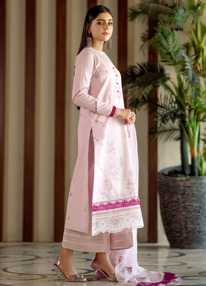 Mehr O Mah By Bin Ilyas Embroidered Lawn Suits Unstitched 3 Piece BI23MM 1813-A - Summer Collection