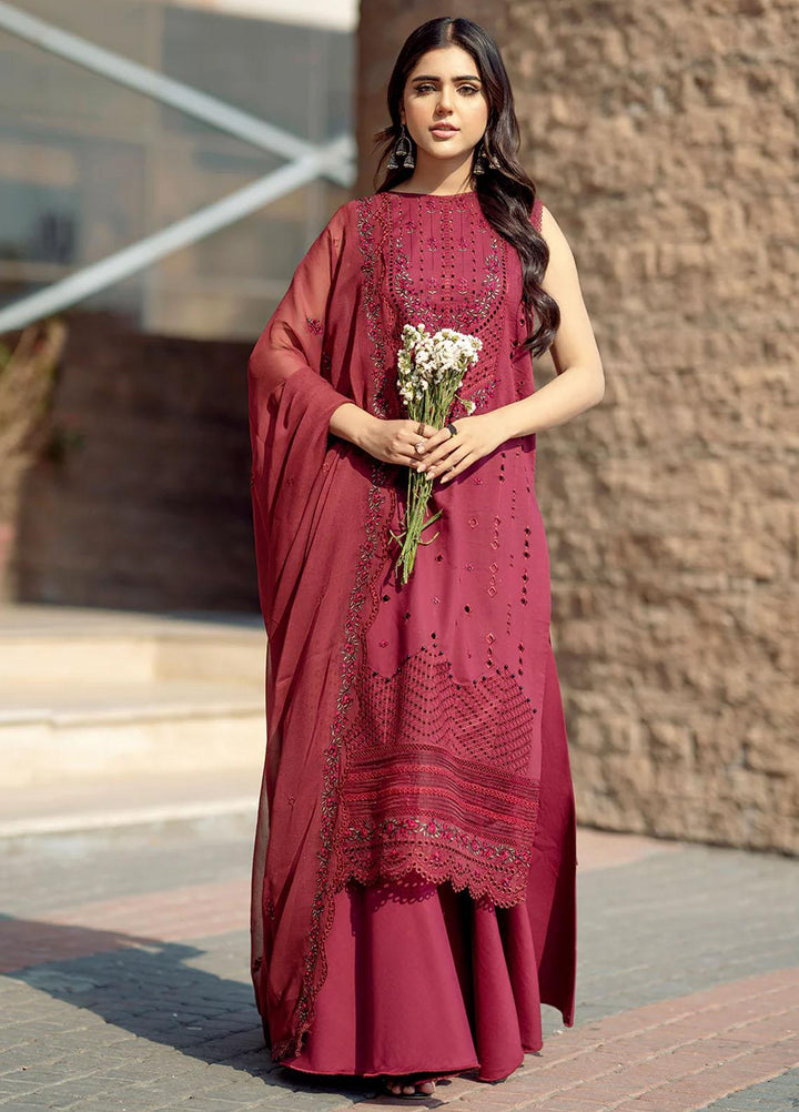 Mehr O Mah By Bin Ilyas Embroidered Lawn Suits Unstitched 3 Piece BI23MM 1815-A - Summer Collection