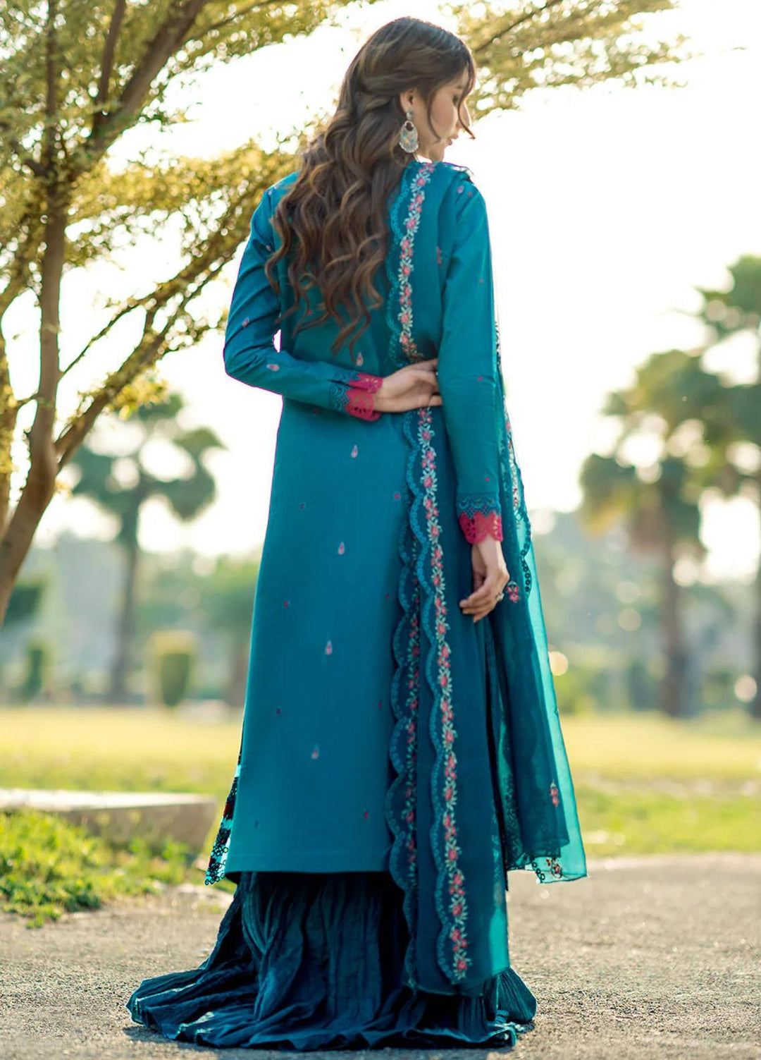 Mehr O Mah By Bin Ilyas Embroidered Lawn Suits Unstitched 3 Piece BI23MM 1815-B - Summer Collection