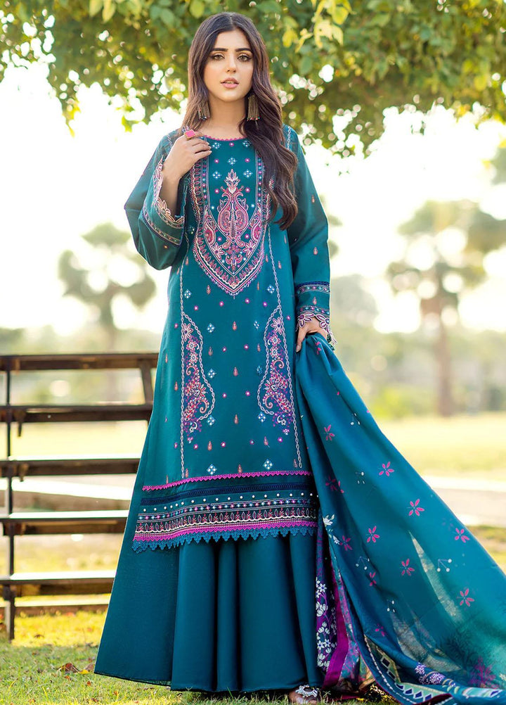 Mehr O Mah By Bin Ilyas Embroidered Lawn Suits Unstitched 3 Piece BI23MM 1816-A - Summer Collection